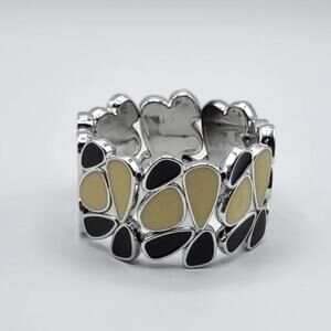 Chunky Retro Style Stretch Bracelet